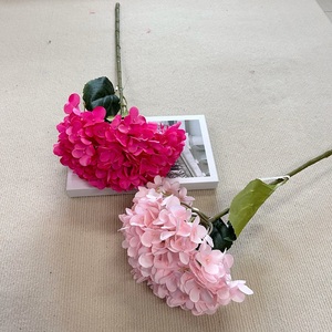 Chất Lượng Cao Duy Nhất Thân Cây Lụa Tú Cầu Lớn Đầu Cho Đám Cưới Của Mẹ Ngày Lễ Tạ Ơn Năm Mới Tổ Chức Sự Kiện Trang Trí - Product Image 6