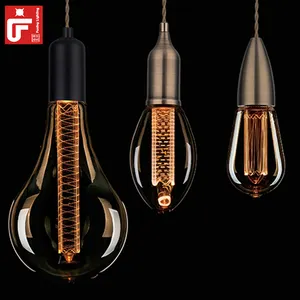 Lâmpada de luz inteligente led, lâmpada inteligente de filamento e27 e26 st64 g125 g95