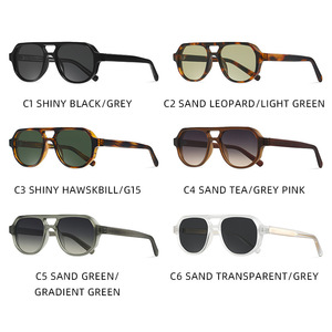 Lunettes de soleil polarisées Sunray à branches montées, protection UV, style raffiné pour femme, idéales pour la conduite en ville et les promenades urbaines - Product Image 3