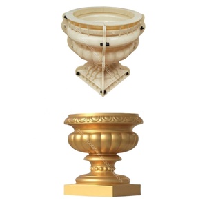 Khuôn đúc bê tông xi măng bằng phương pháp ép phun ABS, khuôn chậu cây cảnh bonsai, khuôn chậu hoa lớn, khuôn làm chậu tròn trang trí sân vườn nhà cửa - Product Image 2