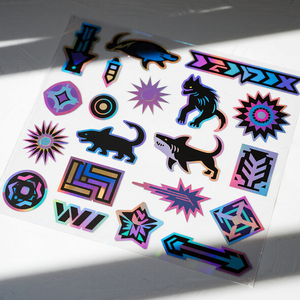 Tem nhãn decal vinyl cắt rời, in theo yêu cầu, chống nước, có keo dán - Product Image 6