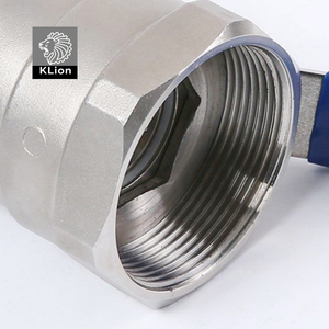 KLION ISO DN15 20 25 32 40 50 Stainless Steel <strong>Ball</strong> <strong>Valve</strong> 1pc Full Bore <strong>Ball</strong> <strong>Valve</strong> With Female Thread Stainless Steel <strong>Ball</strong> <strong>Valve</strong> - Product Image 4