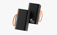Nouvelle tendance : Batterie externe portable 10000 mAh avec câble, charge rapide PD 45W pour ordinateur portable et MacBook Pro