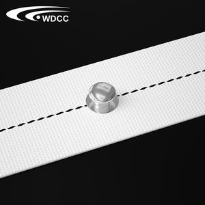 Ruban de rideau à ondulation utilisé pour les plis gracieux des rideaux en acier inoxydable 304 - Product Image 2