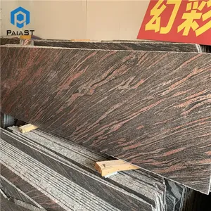 Đá Granite nhiều màu đỏ Granite giá ở USA trang trí ngoại thất ngẫu nhiên Granite tấm Đỏ Nhiều Màu - Product Image 6