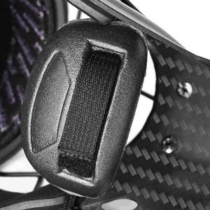 קסדת שוער הוקי קרח סיבי פחמן ופיברגלס XL קסדת הוקי קרח עם סורג עין חתול - Product Image 6