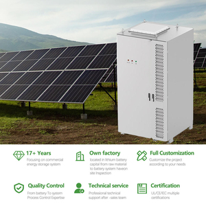 ระบบกักเก็บพลังงานไฟฟ้าแรงสูง Bibo 100kWh 215kWh ตู้เก็บพลังงานกลางแจ้ง 261kWh ตู้เก็บพลังงานแบตเตอรี่ 5 ก้อน 100 กิโลวัตต์ชั่วโมง - Product Image 2
