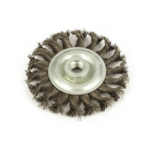 TTAKE Twisted Bunch Circular <b>Brush</b> M14 Steel <b>Wire</b> Abrasive <b>Brush</b> For Metal Polishing - Product Image 2