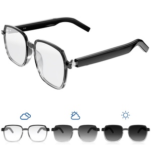 <span class=keywords><strong>Lunettes</strong></span> intelligentes UV400 avec fonction de changement de couleur, autonomie longue durée, connexion TWS, confortables, anti-lumière bleue - Product Image 1