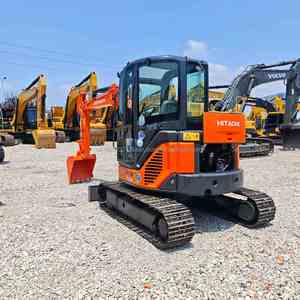 Excavadora de cadenas diésel HITACHI ZX50 de 5 toneladas, usada, de alta calidad, marca Hitachi, en excelentes condiciones de funcionamiento, modelo mini. - Product Image 4