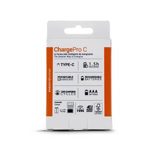 แบตเตอรี่ชาร์จได้ Charge Pro C AAA ชาร์จเต็มใน 1.5 ชั่วโมง ความจุ 1110 mWh / 740 mAh พร้อมการชาร์จผ่าน USB-C - Product Image 2