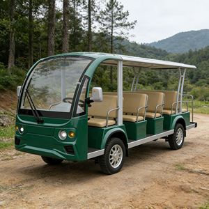Voiturette <span class=keywords><strong>de</strong></span> <span class=keywords><strong>golf</strong></span> électrique 11 places WOLAN avec sièges pliables pour le transport communautaire sur les terrains <span class=keywords><strong>de</strong></span> <span class=keywords><strong>golf</strong></span> - Product Image 2