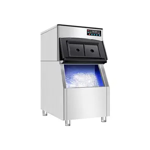 海洋电力商用自动制冰机商用立方体制冰机小型商用机械牛奶冰球机