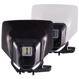 LINGQI Phares Grimace de capot avant à LED modifiés pour Husqvarn Off-road Motorbike Motocross Dirt Bike Accessoires - Product Image 1