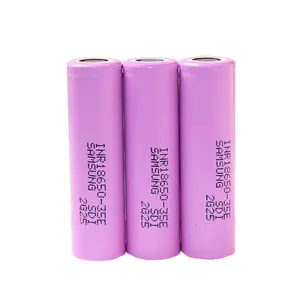 מחיר סיטונאי כיתה גבוהה 18650 3.7v 3500mah 35e 3000mah 30q 2600mah 26f כוח ליתיום 26f