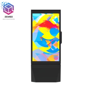 65Inch Quảng Cáo Hiển Thị Không Thấm Nước IP65 Màn Hình 4K Lcd Thông Tin Tìm Kiếm <span class=keywords><strong>Kiosk</strong></span> - Product Image 2
