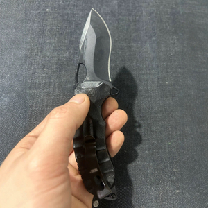 एक्सआर आउटडोर सामरिक जेब तह चाकू 2.80 इंच उच्च कठोरता शिकार बहुउद्देश्यीय चाकू जी 10 हैंडल - Product Image 2