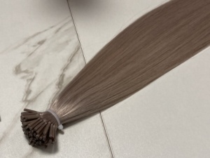 ผมต่อแบบ I-Tip สีบลอนด์/613  ทำจากผมแท้ Remy  แบบมองไม่เห็นรอยต่อ  ปลายผมหนา  ติดทนนาน - Product Image 4