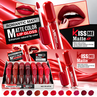 Gloss à lèvres mat longue tenue, non desséchant, effet boue-poudre, rouge à lèvres liquide pour maquillage quotidien, vente en gros