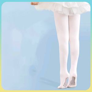 Vente en gros de chaussettes de danse antidérapantes pour filles, chaussettes d'été anti-bouloches pour enfants, leggings à haute élasticité, collants pour bébés - Product Image 3