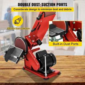 Lijadora <span class=keywords><strong>de</strong></span> banco para trabajar la madera con mesa <span class=keywords><strong>de</strong></span> trabajo ajustable y guía <span class=keywords><strong>de</strong></span> inglete - Product Image 6