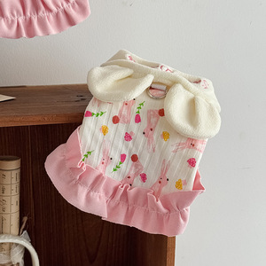 JM-yeni <span class=keywords><strong>Pet</strong></span> polar ev giysileri karikatür tavşanlar ile eklenebilir - Product Image 3