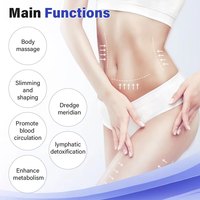 Nouvelle machine de massage corporel à rotation 360°, machine de relaxation musculaire, machine de massage corporel à vibrations pour la réduction de la cellulite