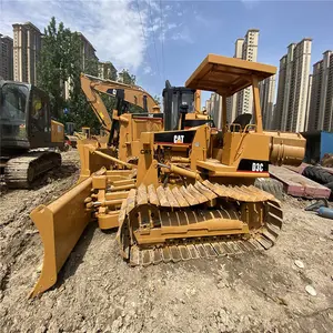 Kullanılan Mini buldozer Cat D3c küçük bataklık buldozer iyi çalışma koşulu ile