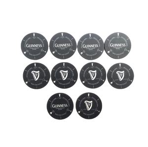 Pièces de monnaie en <span class=keywords><strong>plastique</strong></span> gaufrées, support publicitaire Souvenir pour boissons, sacs à imprimer et de Type PS - Product Image 2