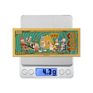 16 Banconote in Plastica con Foglia d'Oro del Cartone Animato Americano Looney-Tunes, Design Anime, per Regalo - Product Image 5