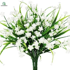 Artificial Daffodils Flowers Plant Plastic Bushes Greenery Shrubs <strong>for</strong> <strong>Fence</strong> Indoor Hanging Planter Home <strong>Garden</strong> Window <strong>Decoration</strong> - Product Image 3
