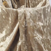 Tela de terciopelo de diamante de punto de urdimbre de 240gsm de alta calidad 96% poliéster 4% Spandex tela de terciopelo elástico para ropa de descanso y Pijamas