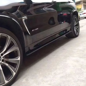 Kit de faldones laterales de fibra de carbono estilo 3D para SUV F16 2014-2019 con alerones laterales - Estilo deportivo, fácil instalación - Product Image 6