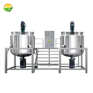 Chinese Fabriek Lagermixers Tanks Homogeniserende Machine 500l Wasmiddel Shampoo Handdesinfecterend Lotion Liqui