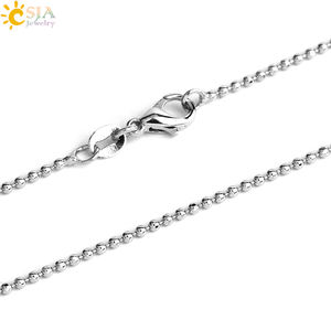 Csja רב פרמידה חרוט רייקי אופל שרשראות תכשיטים אבן טבעית ריפוי קריסטל קסם תליון g421 - Product Image 6