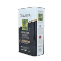 Huile alimentaire grecque certifiée première huile d'olive pressée à froid boîte de conserve en métal