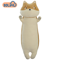 Oreiller personnalisé grand chien en peluche, oreiller mignon en peluche husky