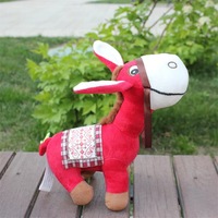Ganji âne petit âne poupée en peluche enfant confort âne jouet créatif poupée cadeau d'anniversaire en gros