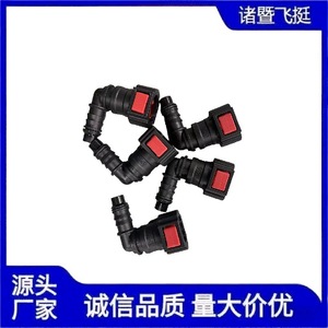 Connecteur en plastique pour tuyau d'urée 9x9mm, raccord de tuyau droit pour tubes en caoutchouc et en nylon, réparation et remplacement de tuyaux de gaz automobile - Product Image 3