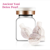 Ancient Herbal Yoni Detox Pearls Nettoyage doux pour éliminer les toxines, resserrer et hydrater l'inflammation libre rafraîchissante de la femme