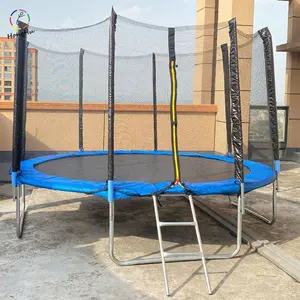 8ft Outdoor Children's Trampoline Cheap Trampolin Power Rebounder Gymnastics Jumping Bed Elastic Trampoline