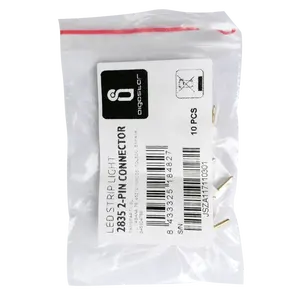 Connettore a 2 pin per strisce ad alta tensione, resistente e sicuro, ideale per impianti elettrici e connessioni. - Product Image 2