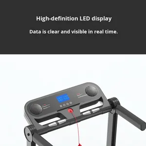 Caminadora Eléctrica Inalámbrica en Existencia, Plegable <span class=keywords><strong>para</strong></span> Uso Doméstico, con Monitor, Aplicación de Música, Ajuste de Inclinación, Garantía de 5 Años, Fitness - Product Image 5