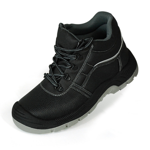 Semelle plate Pompier Travail Souples En Cuir Fabricant D'aliments Travailleur <span class=keywords><strong>Pied</strong></span> Porter Des Chaussures <span class=keywords><strong>De</strong></span> Sécurité - Product Image 3