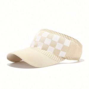 Viseras Tejidas de Ala Ancha para Hombre y Mujer, Gorra Deportiva Elástica Ajustable para Correr en Verano - Product Image 3