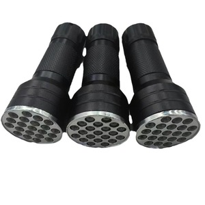 ไฟฉายยูวี 21Led 395Nm แบล็คไลท์สำหรับการตรวจจับแมงป่องและการตรวจสอบเรืองแสงใช้ในอุตสาหกรรมตัวเครื่องอลูมิเนียมอัลลอยด์ - Product Image 5