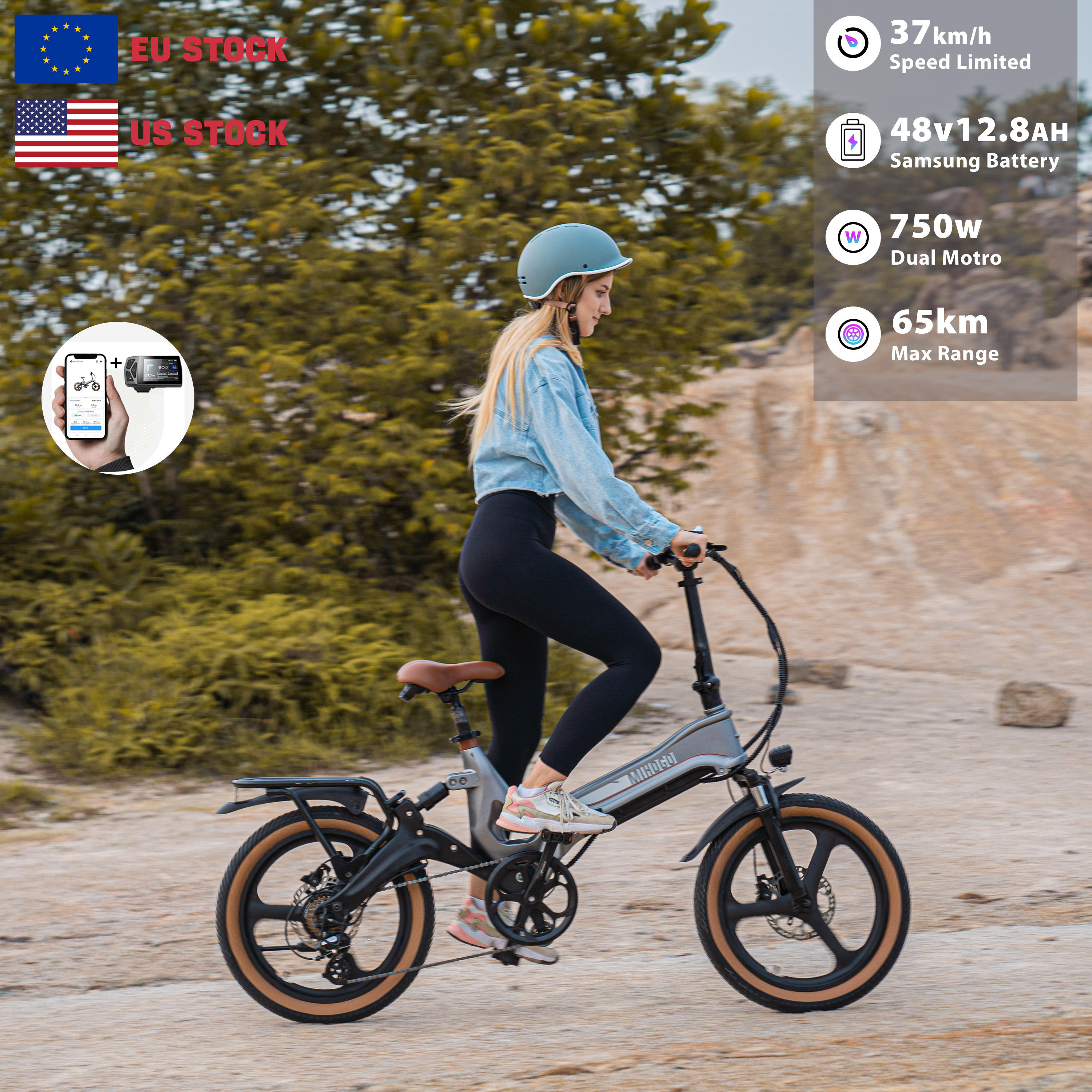 Women Electric Bikes High Speed Foldable Options