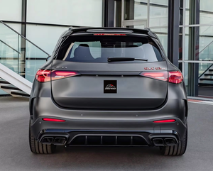 Échappement de diffuseur arrière de produit d'usine BS avec tuyau d'échappement pour <span class=keywords><strong>2023</strong></span> + Mercedes Benz <span class=keywords><strong>GLC</strong></span> X254 mise à niveau GLC63S style <span class=keywords><strong>AMG</strong></span> - Product Image 3