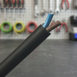 Tubo in Gomma e Neoprene Nero Marca HO7RN-F 24CG210 2x1 mm 100m - Product Image 3