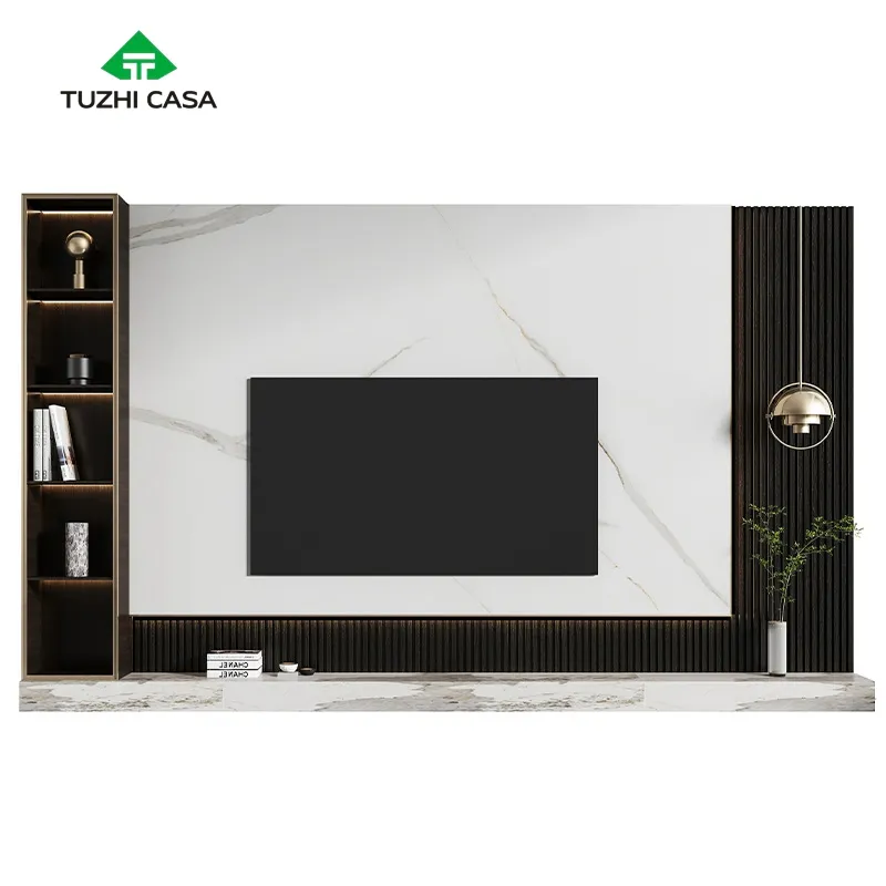 Zuid-Afrika Hout Moderne Zwarte Meubels Tv Display Stand Voor Woonkamer Tv 65